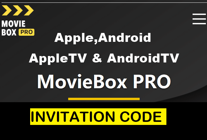 Moviebox Moviebox Pro Invitation Code For Andorid Ios Running Devices Moviebox