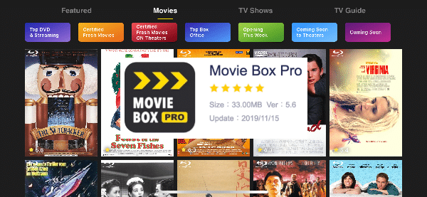 Download Movie Box Pro 5 6 Latest Release For Ios 13